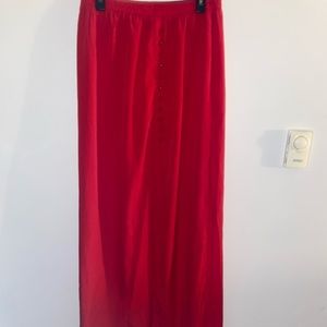 Maxi Skirt with Middle Split